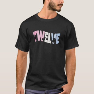 Camiseta Menina de 12 Anos Cachorro Fofo Aniversário Menina