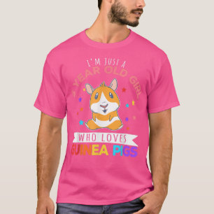 Camiseta Menina De 5 Anos Que Ama A Roda Do Povo De Guiné