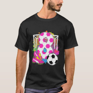 Camiseta Menina de 8 Anos de Idade Festa de Aniversário de 