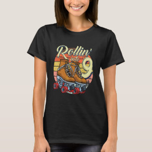 Camiseta Menina De 8 Dias Com 9 Anos Entrou Em 9