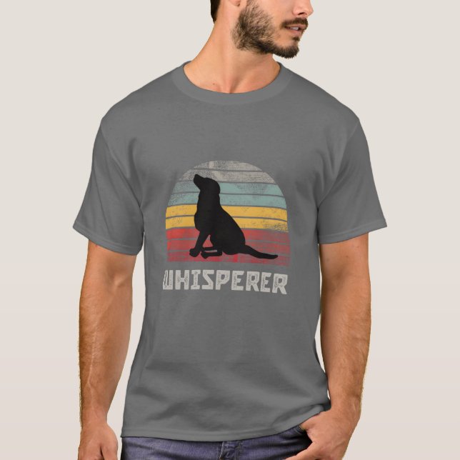 Camiseta Menina de amigos Cachorros Whisperer (Frente)