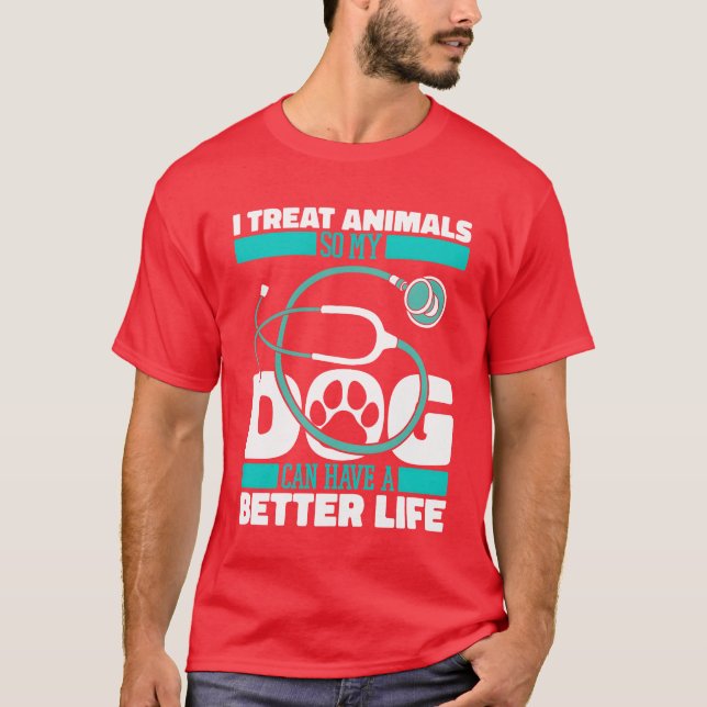 Camiseta Menina de amigos do Cachorro Veterinário (Frente)