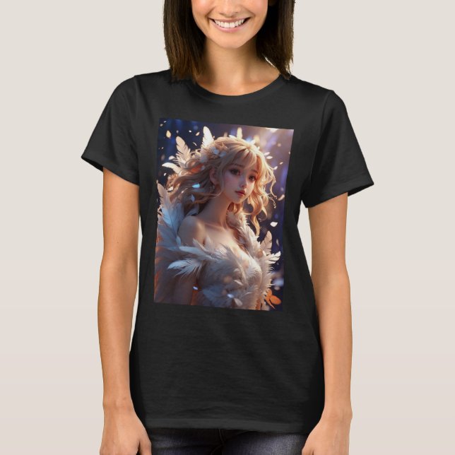 Camiseta Menina de anime (Frente)