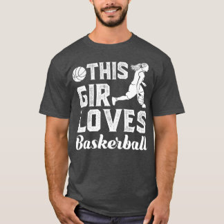 Camiseta Menina de basquete