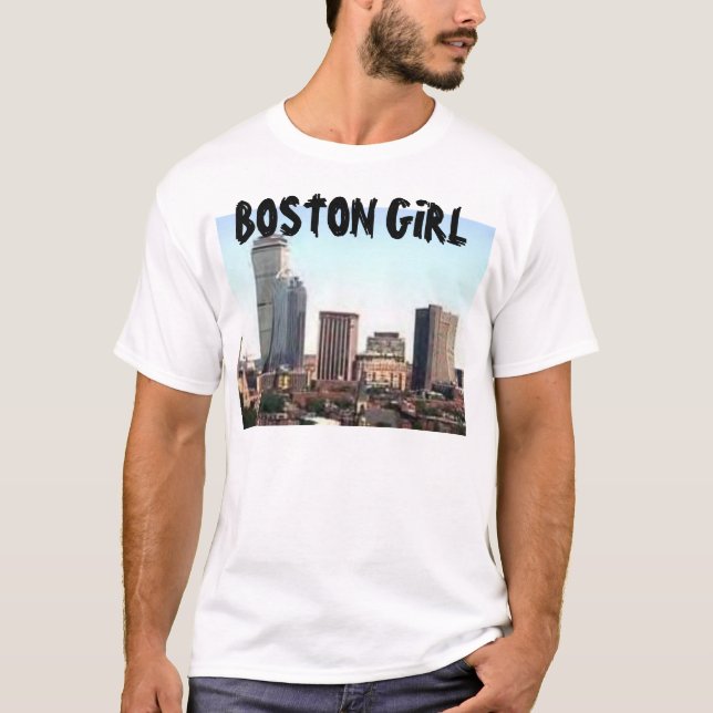 CAMISETA MENINA DE BOSTON (Frente)