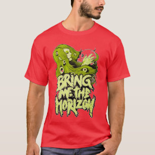 Camiseta menina de cabelo verde