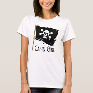Camiseta Menina de cabine alegre de Roger