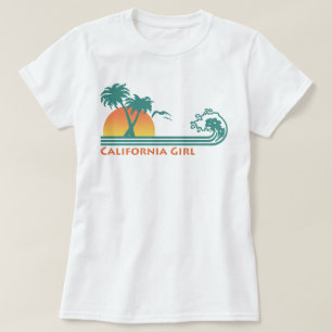 Camiseta Menina de Califórnia