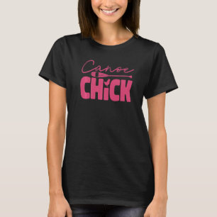 Camiseta Menina de canoa canoagem frango canoa franguinha