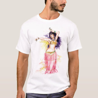 Camiseta menina de dança