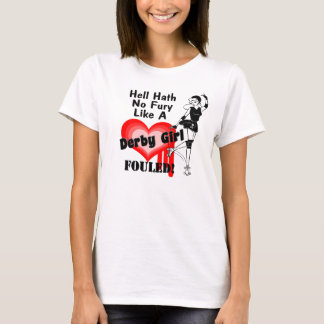 Camiseta Menina de Derby sujada