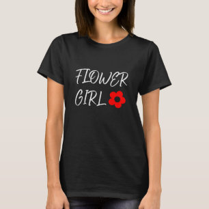 Camiseta Menina de Flores