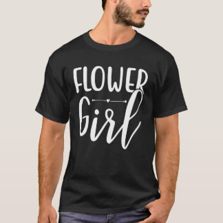 Camiseta Menina de Flores Casamento Festa de Despedida de S