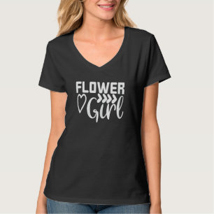 Camiseta Menina de Flores Combinando Fofo Para Festa de Des