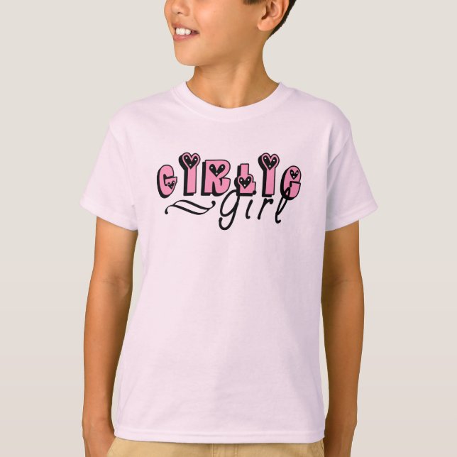 Camiseta Menina de Girlie (Frente)