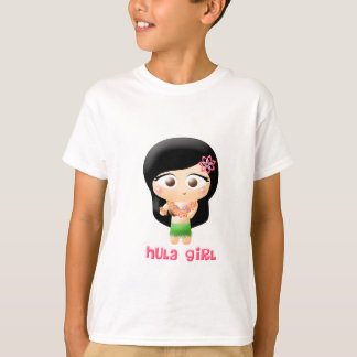 Camiseta Menina de Hula