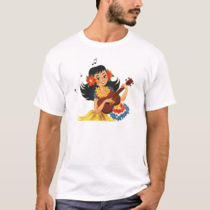 Camiseta Menina de Hula Hula