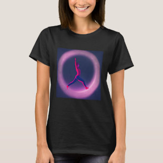 Camiseta Menina de Ioga Salutação Solar Feminina Meditação 