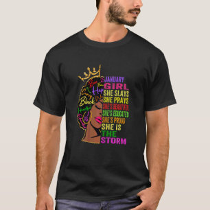 Camiseta Menina de janeiro que ela toca e reclama o beijo d
