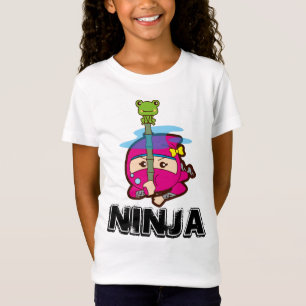 Camiseta Menina de Ninja