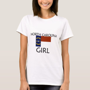 CAMISETA MENINA DE NORTH CAROLINA