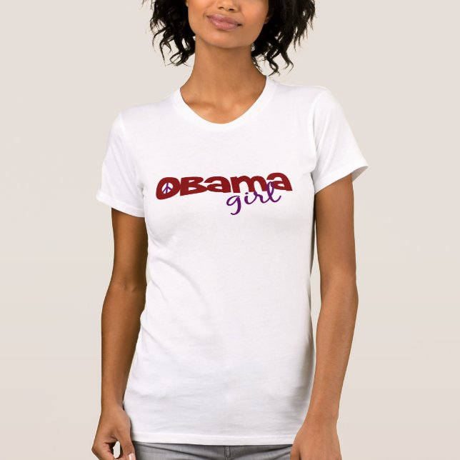 Camiseta Menina de Obama (Frente)