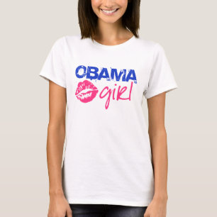 Camiseta Menina de Obama