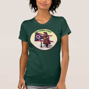Camiseta Menina de Ohio, Annie Oakley
