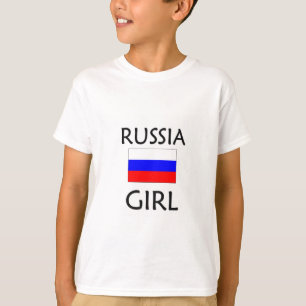 CAMISETA MENINA DE RÚSSIA