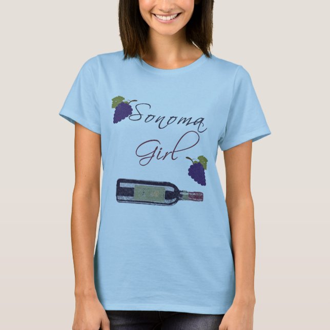 Camiseta Menina de Sonoma (Frente)