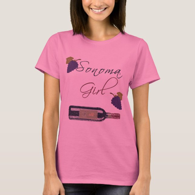 Camiseta Menina de Sonoma (Frente)