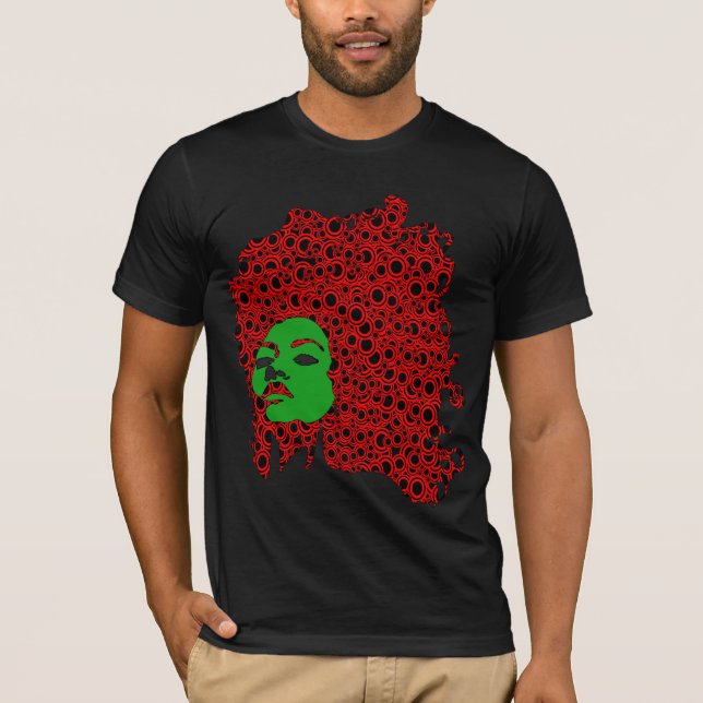 CAMISETA MENINA DE TECHNO (Frente)