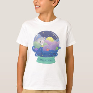 Camiseta Menina de Você: Barcos de Gato e Papel