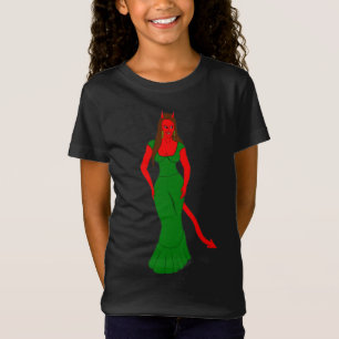 Camiseta menina diabólica