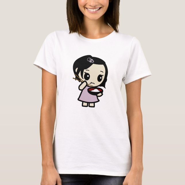 Camiseta menina do arroz (Frente)