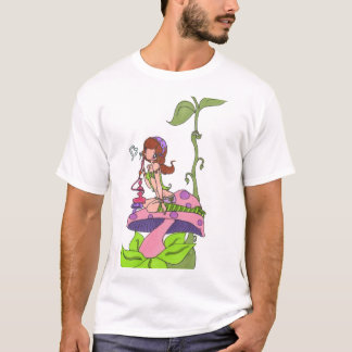 Camiseta Menina do cachimbo de água