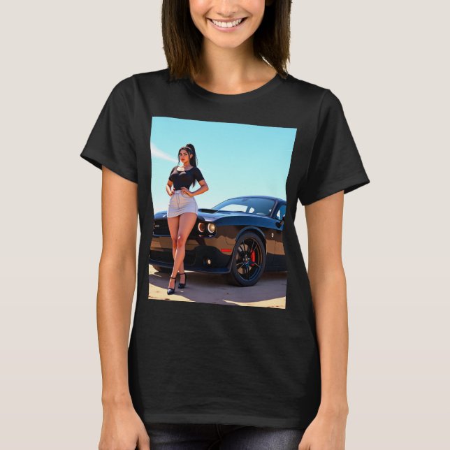Camiseta menina do carro (Frente)