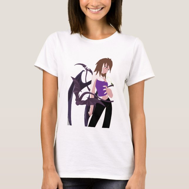 Camiseta Menina do demónio (Frente)