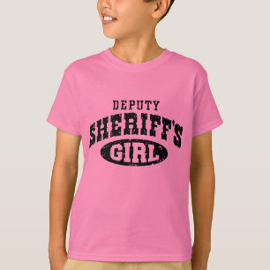 Camiseta Menina do deputado xerife
