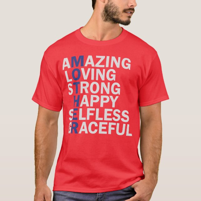 Camiseta Menina do dia da mãe engraçada (Frente)