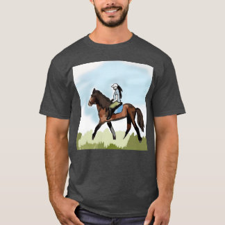Camiseta Menina do Dia do Cavalo