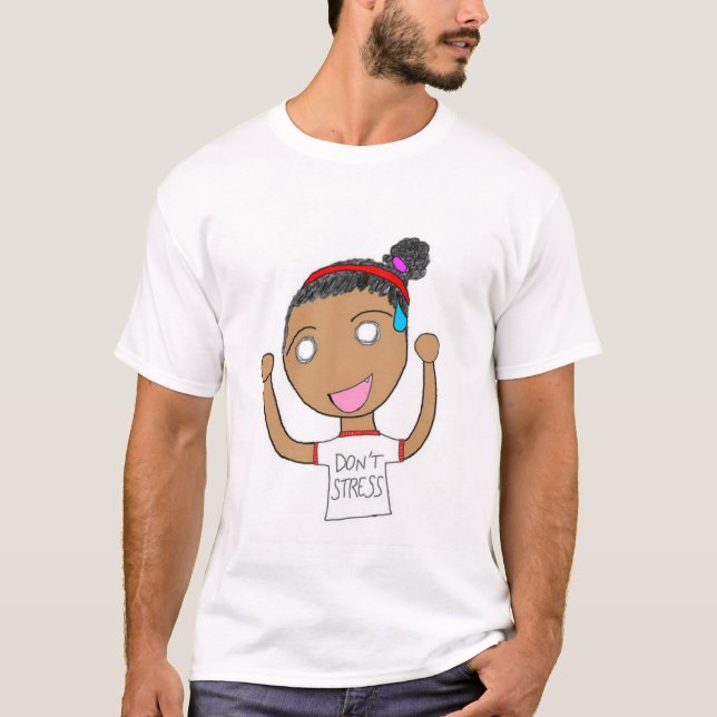 Camiseta Menina do esforço (Frente)