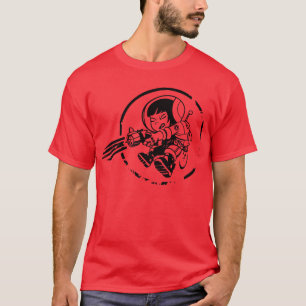 Camiseta Menina do espaço