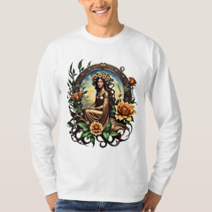 Camiseta Menina do Flor