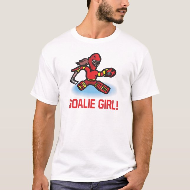 Camiseta Menina do Goalie (Frente)