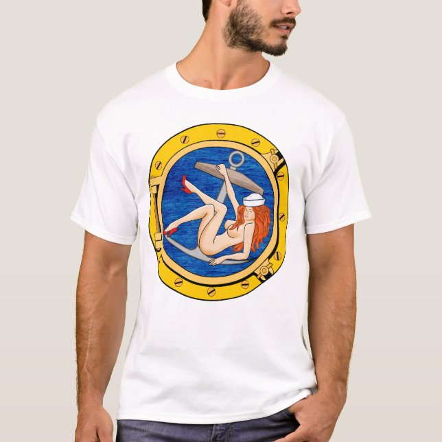 Camiseta Menina do marinheiro (Frente)