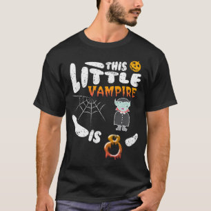 Camiseta Menina do menino do aniversário do Dia das Bruxas