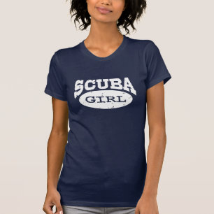 Camiseta Menina do mergulhador