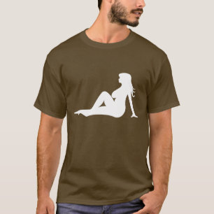 Camiseta Menina do Mudflap/Mudflap Curvy galão