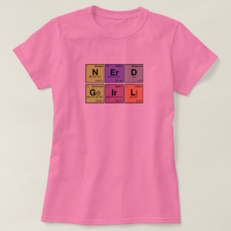 Camiseta MENINA DO NERD! Precipitação periódica dos